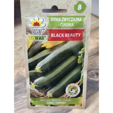 Dynia zwyczajna - cukinia Black Beauty