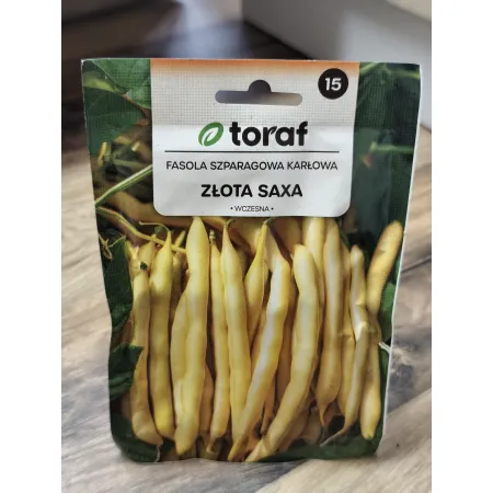 Fasola szparagowa karłowa Złota Saxa